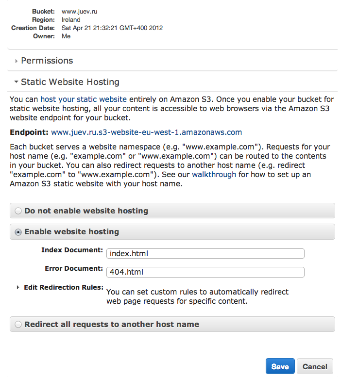 amazon-website-hosting